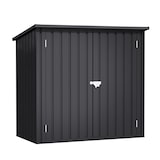 thumbnail of Wasabi - Cobertizo Jardín Exterior 1200L Stark - 147x86x134cm - Doble Puerta con Bisagra - Cierre con Pasador - Armario Metálico Almacenaje