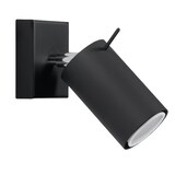 thumbnail of Projetor de parede ETNA metal preto 1x GU10 máx. 40 Watt LE26781