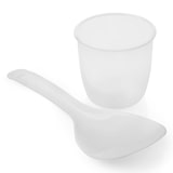 thumbnail of TRISTAR Cuiseur de riz 0.6 L, Cuve à revêtement antiadhésif, Couvercle avec soupape à vapeur, Protection contre l'ébullition à sec, 300 W, Blanc