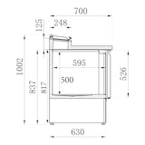 thumbnail of Saladette 2 portes 5X1/6Gn bacs