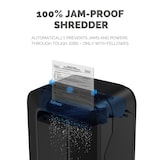 thumbnail of Destructora trituradora de papel Fellowes LX200, 1-3 usuarios, destruye hasta 12 hojas en minipartículas de 4x12mm, DIN P-4, papelera 22L/350 hojas