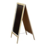 thumbnail of Biscottini Tafel - Staffelei - Wandtafel - Doppelseitige Tafel aus Holz - Tafel beschreibbar mit Kreide - Tafel für Innen und Außen