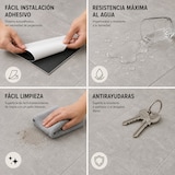 thumbnail of Arquiservi - Suelo vinílico autoadhesivo Loseta Gris Piedra (15M2) - Fácil Instalación, Resistente al Agua, Apto Suelo Radiante