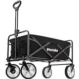thumbnail of tectake Chariot pliable LEON avec freins, capacité de charge 80kg - noir - 404978