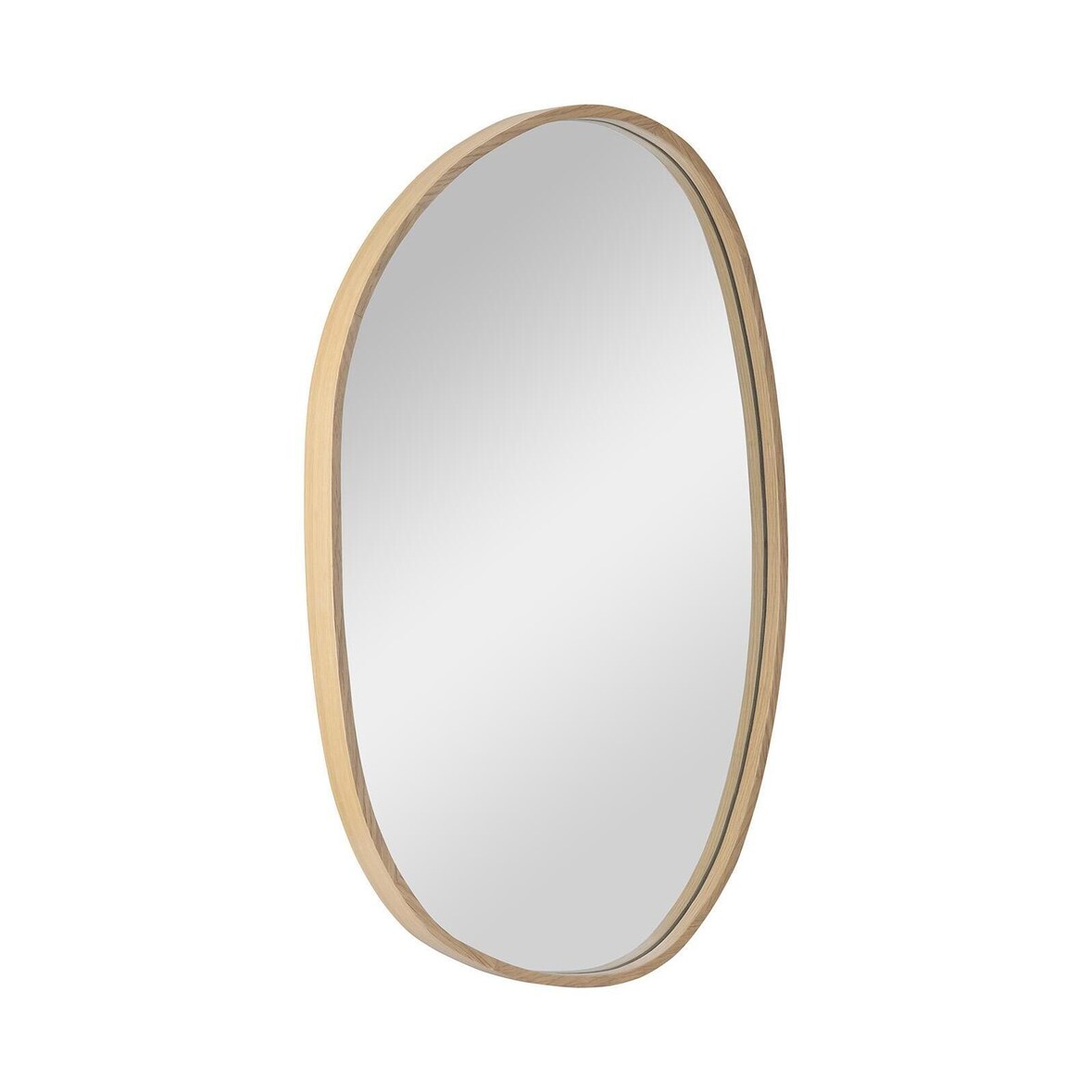 Miroir galet chêne OAKY 40x65