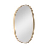 thumbnail of Miroir galet chêne OAKY 40x65