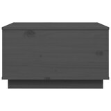 thumbnail of vidaXL Couchtisch Grau 60x50x35 cm Massivholz Kiefer
