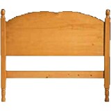 thumbnail of Cabecero para somier de 135, Moblit, Serie Canet, Madera de Pino Macizo , Medidas: (98x142x6) cm (altoxanchoxfondo), Color miel