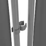 thumbnail of Leco Sichtschutz / Stellwand, 260 x 156 cm, Metall / Polyester, anthrazit, 3-teilig