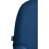 thumbnail of 2er Set Barhocker Braga Gold Samt blau