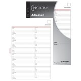 thumbnail of CHRONOPLAN Adressen, DIN A5, 80 g/qm, 25 Blatt