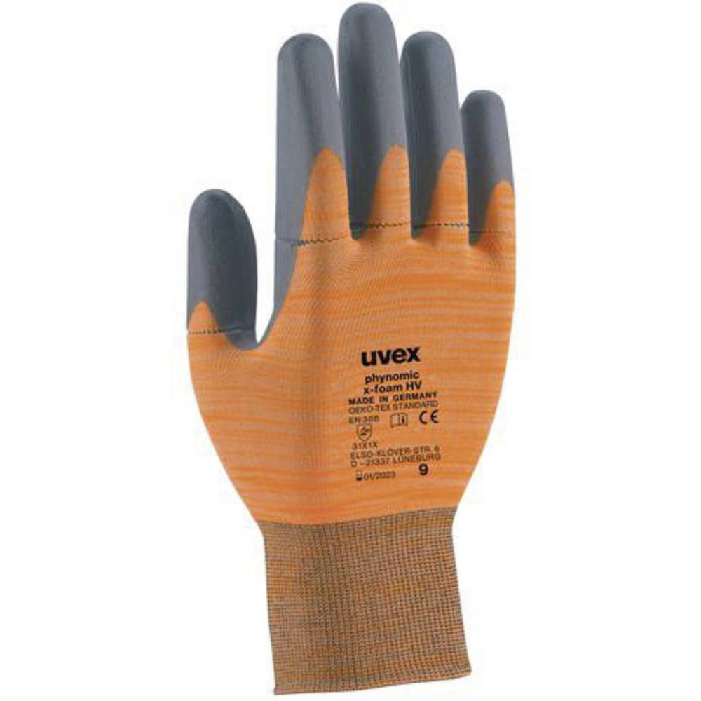 Uvex phynomic x-foam HV 6005407  Arbeitshandschuh Größe (Handschuhe): 7 EN 388  1 Paar