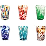 thumbnail of H&H Set 6 Bicchieri Veneziano, Vetro, Decorato, cl 5