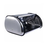 thumbnail of Panera de acero encimera sobremesa guardar pan bollos puerta corredera