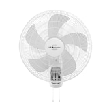 thumbnail of Ventoinha de parede Orbegozo WF 0146, 5 pás, 3 velocidades, função de oscilação, cabeça basculante, 45 cm de diâmetro, silencioso, 60 W