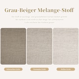 thumbnail of Merax Gartenlounge-Set für 7 Personen, 3er-Sofa, 2er-Sofa, 2 Sesseln & 2 Tischen, Verzinktes Eisen, Beige
