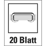 thumbnail of Soennecken Heftgerät 3159 bis 20Blatt Metall 24/6 26/6 sw