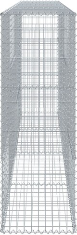 thumbnail of vidaXL Gabionen mit Deckel 400x50x150 cm Verzinktes Eisen