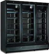 thumbnail of KLIMAITALIA 3-türiger belüfteter wandmontierter Kühlerschrank. Axialventilatormotor. Positive T° 0°C/+10°C. Elektronischer T°regler. MR188TN3BLK