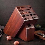 thumbnail of XinZuo - Universeel messenblok van Acaciahout (voor 10 tools)