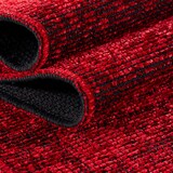 thumbnail of Teppich Schlafzimmer Unifarben Elegant Waschbar Wohnzimmer Esszimmer Pflegeleicht Rot 80x150 cm OEKO-TEX – TITLIS von Kadima Design