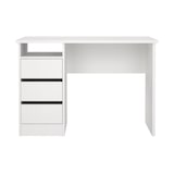 thumbnail of WellHome - Mesa de Escritorio con 3 Cajones en color Blanco 110 x 49 x 76 cm - Júcar White