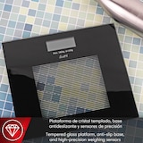 thumbnail of Magefesa Goodfit 1500 - Báscula Baño Negra, Pantalla 75x31mm, Sensor Alta Precisión, Batería de Litio, Base Antideslizante, Apagado Automático