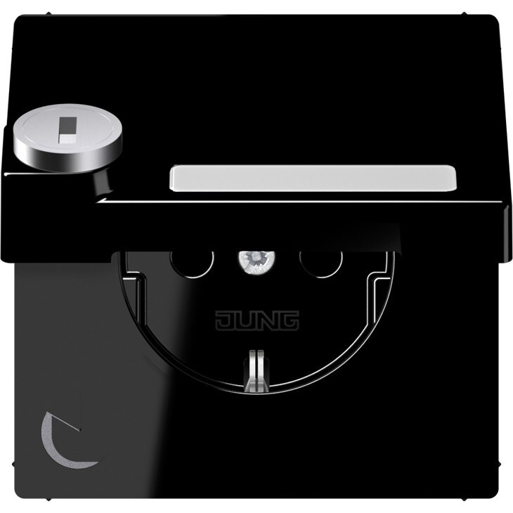 Jung SCHUKO-Steckdose 16A 250V LS 1520 NAKLSL SW LS1520NAKLSLSW