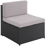 thumbnail of tectake Conjunto de móveis de rattan Verona  Preto