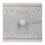 thumbnail of Meuble Commode en bois blanchi  3 tiroirs H 80 cm