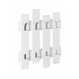 thumbnail of Dmora Garderobe/Kleiderbügel Dpons, Kleiderhalter, Wand-Kleiderständer-Struktur, Wandgarderobe, 64x4h79 cm, Weiß
