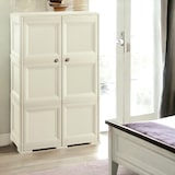 thumbnail of Armoire Tontarelli 2 portes, 79 x 43 x 125 cm (hauteur), en angora