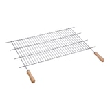 thumbnail of Parrilla Barbacoa De Zinc. 70X40Cm Asas De Madera Sauvic