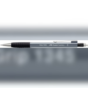 FABER CASTELL Druckbleistift Grip 1345, 0,5 mm, stone grey