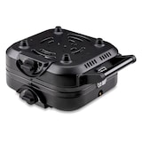 thumbnail of Réchaud à gaz pliable 2 feux 4600 W – Réchaud camping portable Allumage piezo, double brûleur inox, cartouche valve 7/16" KEMPER