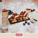 thumbnail of Zenker Black Metallic Pflaumenkuchenblech, Blechkuchen, Kuchen Blech, Backform, Kuchenform, Antihaft Classic, Schwarz, L 42 cm, 6536