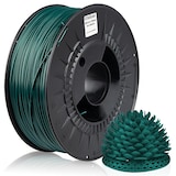 thumbnail of MIDORI® 3D Drucker 1,75mm PETG Filament 1kg Spule Rolle Premium Grün Metallic