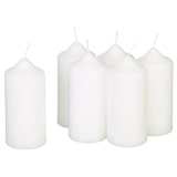 thumbnail of METRO Professional Candela a colonna, paraffina, Ø 5.8 x 13 cm, 30 ore di combustione, bianco, 6 pezzi