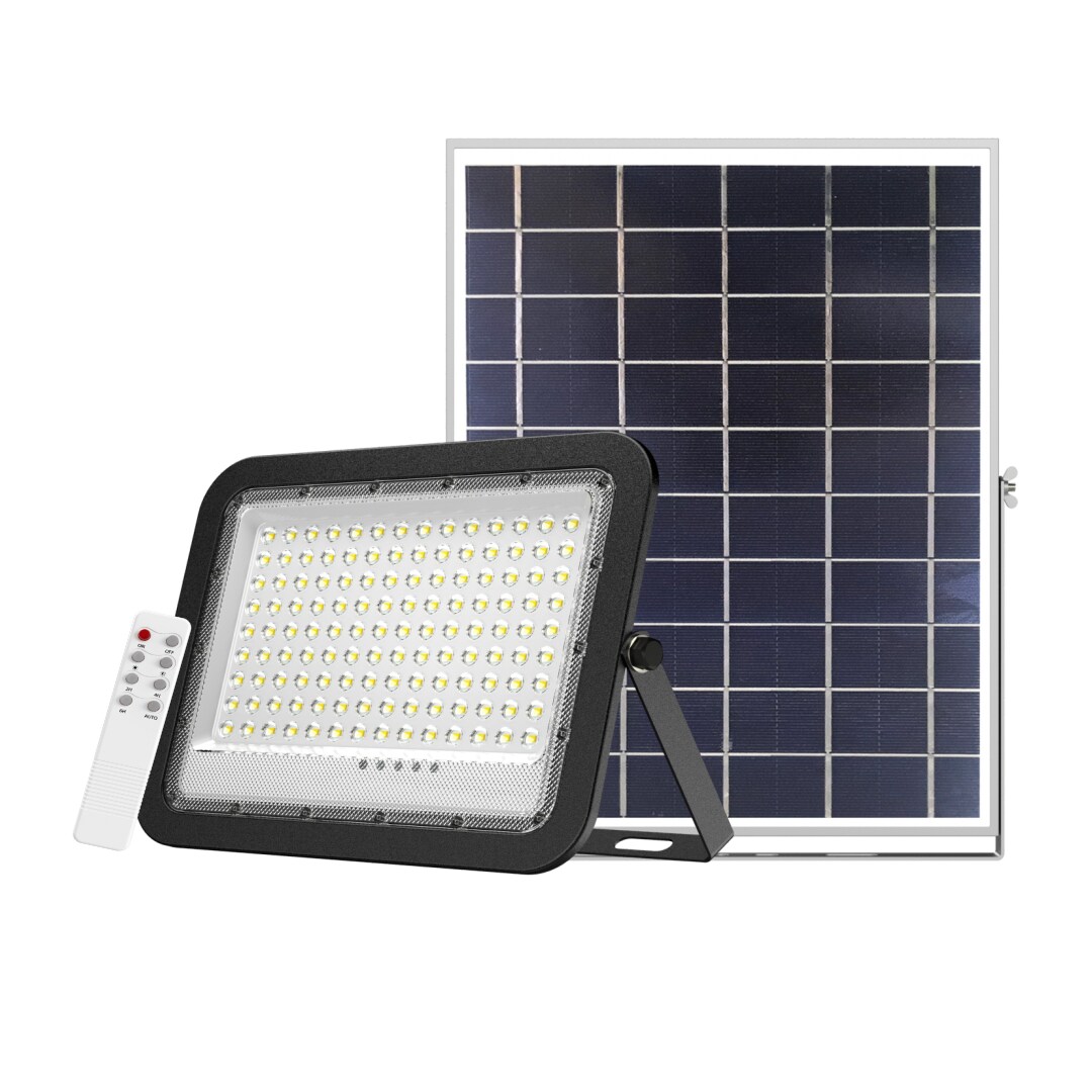 ENOVALITE LED Solar-Fluter ELEDSO400102 2600 lm kaltweiß schwarz IP65