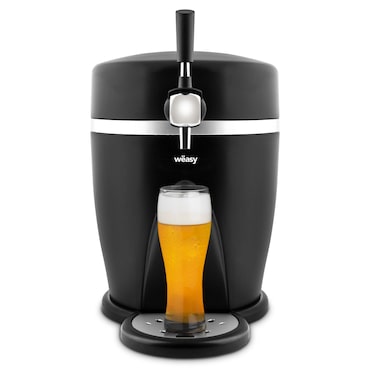 Wëasy biertap PINT568, compatibel met 5 L vaten, 60 W, 3–6 °C, geïntegreerd koelsysteem, houdbaarheid tot 30 dagen