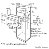 thumbnail of BOSCH Four Intégrable 66l A Ecoclean Inox hbf133br0