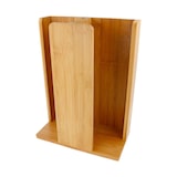 thumbnail of MONOUSO - Dispenser voor Bekers en Deksels Bamboe 23x12x30cm (1 Stuk)