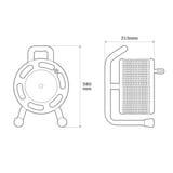 thumbnail of Ruban LED 12W sur Enrouleur 25m - Guirlande Lumineuse Blanche 4000K - Pour Intérieur Extérieur Façade Maison Evènement ASLO