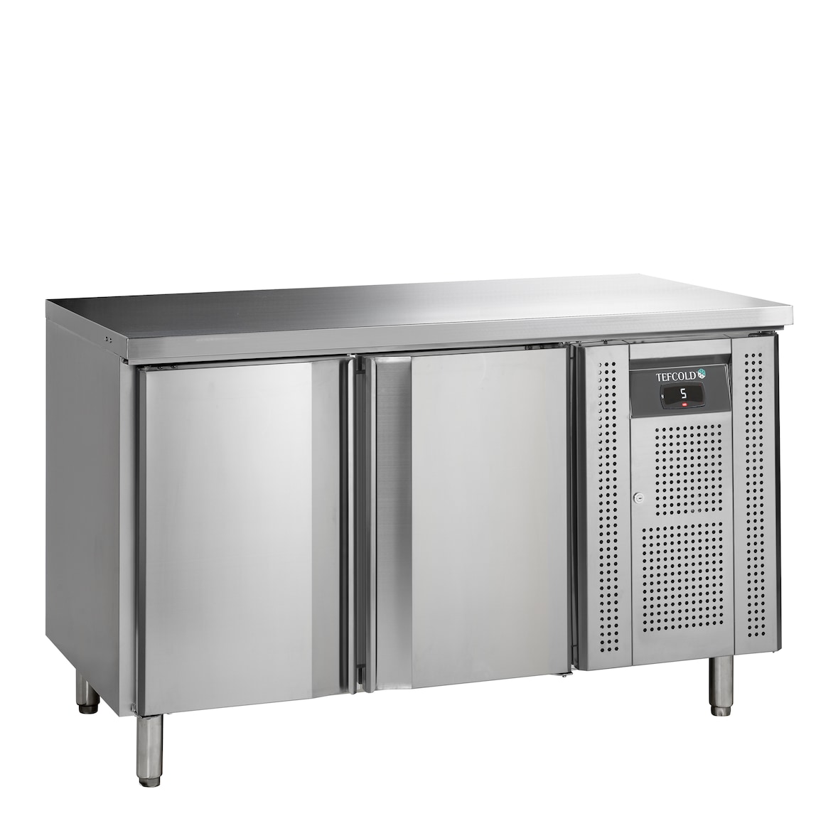 TEFCOLD Mesa fría GN1/1 CK7210X1 TEFCOLD, acero y vidrio, refrigeración profesional