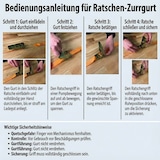 thumbnail of 10x Spanngurt mit Ratsche 1-tlg 4m 800kg 25mm TÜV/GS orange wetterfest und robust