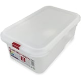thumbnail of Pack 3 Tupper rectangular reutilizable con tapa, apto para microondas, lavavajillas y congelador. Medidas: 265x162x100 3L