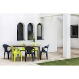 thumbnail of garbar DELTA Set 4 Silla Con Brazos Interior, Exterior Naranja