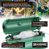 thumbnail of Brandson 1x Kabelbox wetterbeständige Schutzbox für Verlängerungskabel, 210mm x 85 mm Garten outdoor IP44 wasserdichte Safe Box, grün