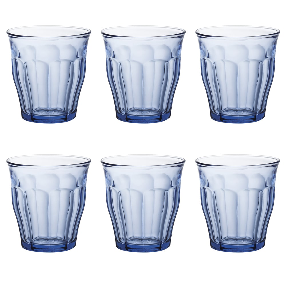 Duralex Waterglas Picardie 25 cl Blauw 6 stuks