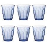 thumbnail of Duralex Waterglas Picardie 25 cl Blauw 6 stuks